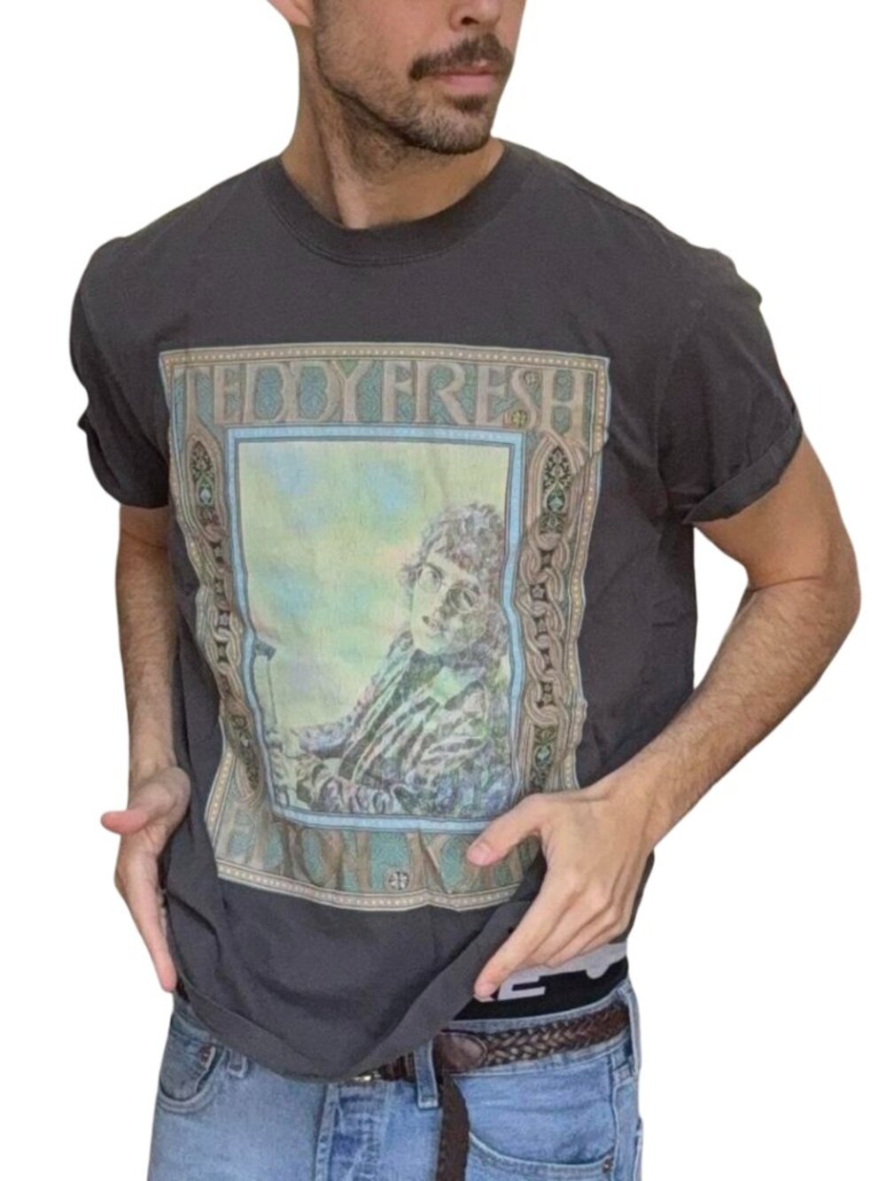 Teddy Fresh x Elton John Retro, Vintage Band Tee